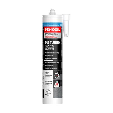 Hybrid-Polymer-Dichtstoffkartusche ms turbo weiß 290ml penosil (1/2)