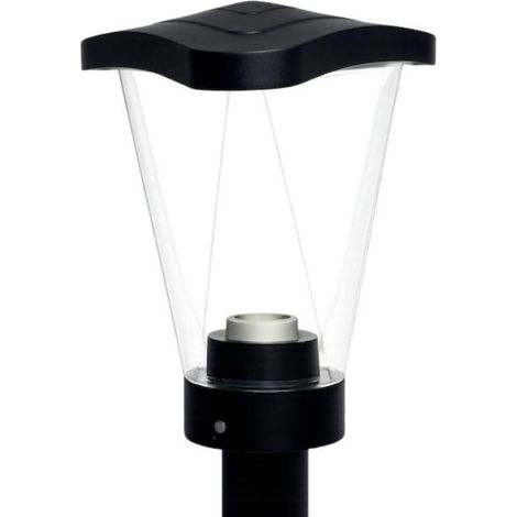 Testa palo e27 ip65 ik07 nero 260mm sovil - 151/06