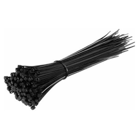Attache-cable pour câblage 3.5x150mm noir 100pcs V-TAC - sku 11166 (1/3)