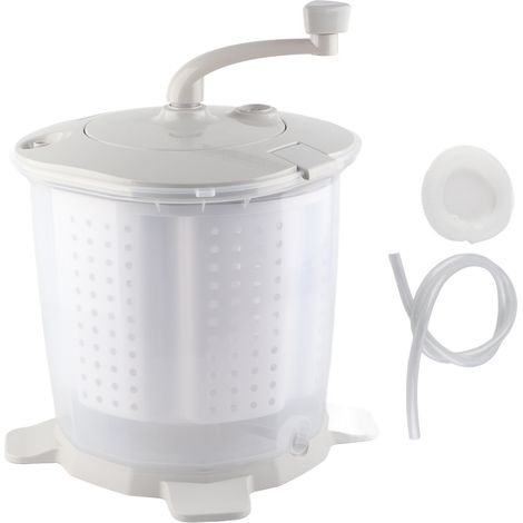 Mini machine à laver manuelle portable pour sous-vêtements, linge, gris, pour maison et dortoir (1/5)