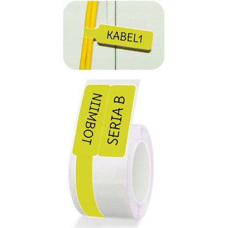 Etiquetas para cables NIIMBOT B21/B3S 2538 mm 100 unidades