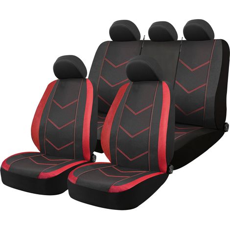 Fundas universales para asientos de coche, delanteras y traseras, juego SC20 amio-04620 (1/5)