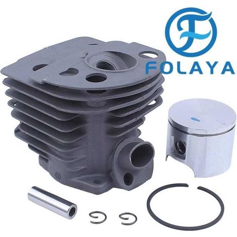 FOLAYA Piston de cylindre de 45 MM avec roulement à goupille de joint pour Husqvarna 55 51 Kit de Piston de cylindre de (1/3)