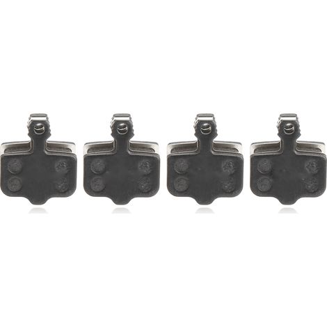 Convient pour les plaquettes de frein en résine (lot de 4), semi-mates, résistantes à la chaleur, pour freins à disque de vélo de montagne (kit de remplacement MS02D). (1/5)