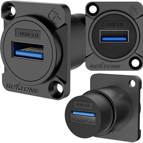 Presa USB 3.0 Roxtone RAU3D-B (1/5)
