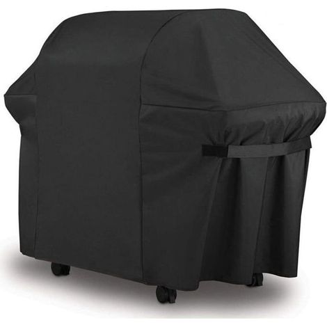 Barbecue Bâche de Protection Noir pour Weber, Holland, JennAir, Brinkmann 420D Oxford(170x61x117cm) (1/3)