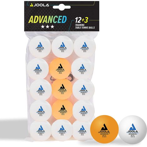 Joola Advanced Training Tischtennisbälle 12 + 3 Stück (1/4)