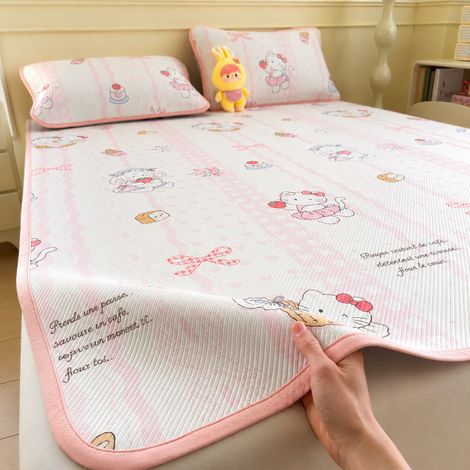 Parure Tapis de Lit Rafraîchissant Rêve de Berceau 180cm200cm avec 2 Taies d'Oreiller 180cm 200cm réf 2735 2 kg – Livraison gratuite