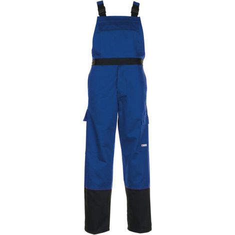 [NEUWERTIG] B-Ware Planam Latzhose Herrenbekleidung Weld Shield Größe 56 Kornblau Schwarz Overall (1/2)