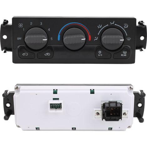 Unità di controllo per climatizzazione e riscaldamento 599-218 compatibile con i modelli 1500 e 2500 dal 2001 al 2002, in ABS resistente. (1/5)
