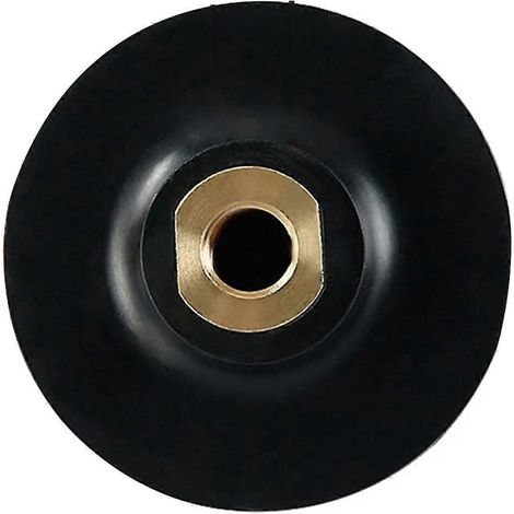 Plateau de meulage auto-adhésif abrasif M14 pour meuleuse d'angle, 3 pouces - (1/5)