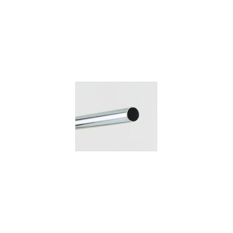 Duval Bilcocq – Tube acier chromé Ø25mm 3m – Finition résistante à la corrosion – Pour agencement intérieur et extérieur – Usage professionnel