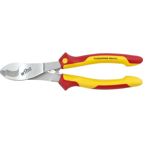 Wiha Tagliacavi Professional electric con molla di apertura attivabile e disattivabile 210 mm, 8 1/4" (43662)