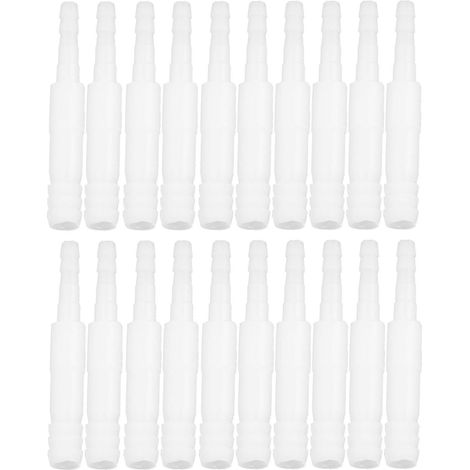 20 Adapter für Aquarienschläuche, 4 mm auf 8 mm PVC-Rohrverbinder-Konverter (1/5)