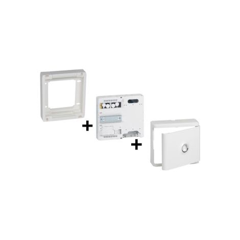 Legrand - Platine Disjoncteur EDF et Compteur + Rehausse + Habillage avec Porte - 13 Mod - Blanc - Ru00e9f. : 401380+401181+401185 (1/5)