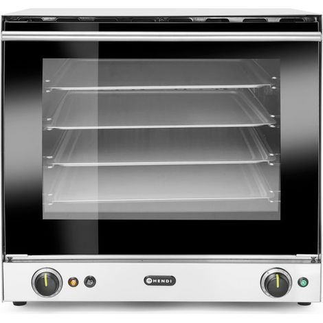 HENDI Heißluftofen mit Beschwadung H90S, 62L, 220-240V/2670W, 595x595x(H)570mm