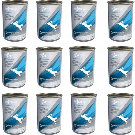 TROVET Hypoallergénique LRD à l'agneau - nourriture humide pour chien - 12x400 g (1/4)