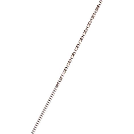 Nuova punta da trapano elicoidale extra lunga da 3 mm e 160 mm in acciaio rapido - Crezuo (1/4)