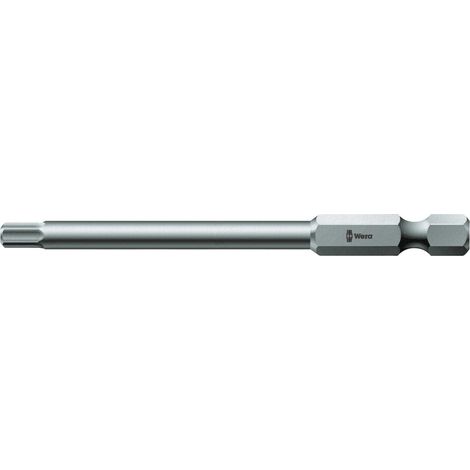 Wera 840/4 Z Sechskant-Bits Hex-Plus BO, SW (metrisch) 2,5 mm, Länge 89 mm