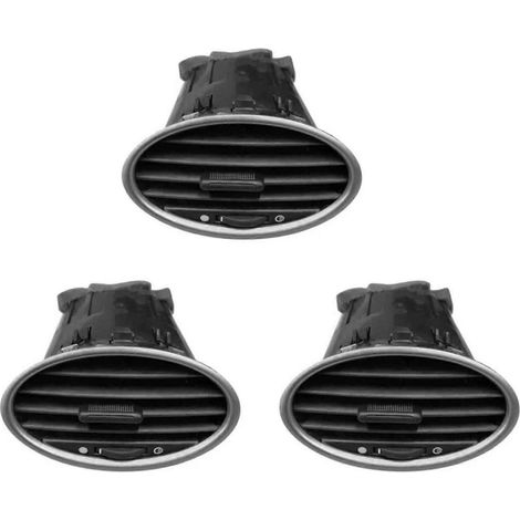 3x für Ford Focus MK2 2005-2013 4M51-A014L21-AD Mittlere Lüftungsgittereinheit für die Klimaanlage im vorderen Armaturenbrett 4M51A014L21AD (1/5)