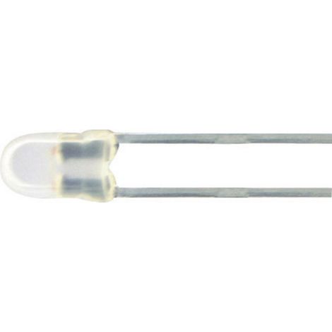 Kingbright L-57GYW LED mehrfarbig Grün, Gelb Rund 5 mm 20 mcd, 10 mcd 60 ° 20 mA 2.2 V, 2.1 V (1/2)