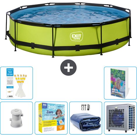 Exit Pool Rund - 360x76 cm - 7-teilig  S331 (1/5)