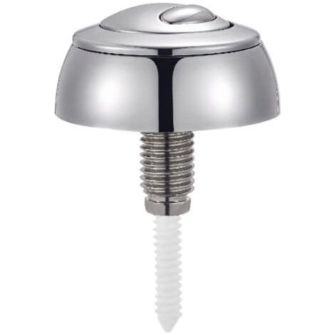 Bouton soupape à double poussoir OPTIMA 49/S, SIAMP, chrome, Réf.34490220 (1/5)