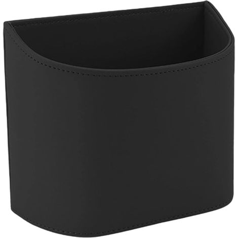 Papelera para puerta de coche con tapizado de cuero para vehículos SUV, impermeable, portátil, accesorios modernos para el interior del coche.