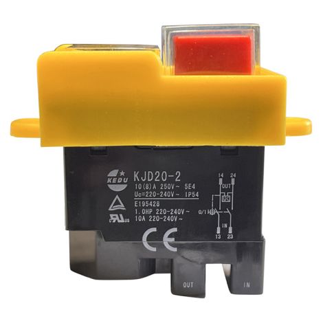 KEDU KJD20-2 Drucktastenschalter 250V 10A Einbau Schalter An-/Aus