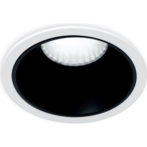 Faretto incasso gea led celia gfa1011c nero lampada soffitto moderna