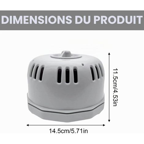Authentique pour Lay Z Spa Boîtier de support de filtre double pour Lay Z Spa tous les modèles Nouveau 54123 54112, boîtier de filtre de remplacement (1/4)