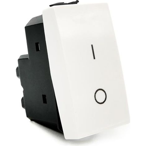 Modulo interruttore bipolare modulo compatibile matix presa 16A  bianco c2203 (1/5)