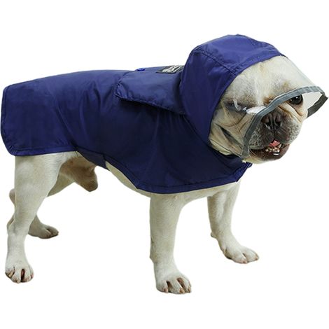 Imperméable pour animaux de compagnie, imperméable portable pour animaux de compagnie, poncho de pluie léger et respirant pour chien (1/4)