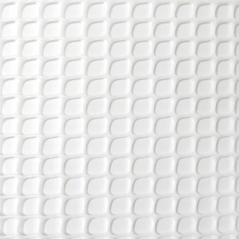Faura - Malla PLASTICA Cuadrada 0,5x0,5 cm Blanca  1x25 m
