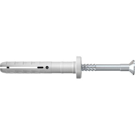 Chiodo a martello FISCHER N-F con collarino spesso e vite a testa svasata