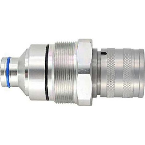 7246802 Raccord rapide hydraulique femelle à face plate de rechange pour chargeuse compacte Bobcat (1/5)