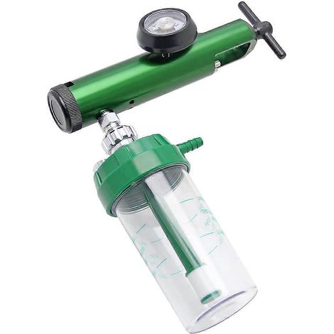Débitmètre d'oxygène, régulateur d'oxygène 0-15 L/min, vanne de réduction de pression, compteur avec entrée 870 (1/5)