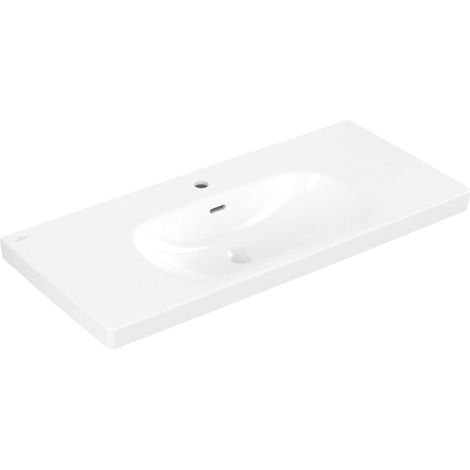 Villeroy & Boch Skyla Schrankwaschtisch 100 x 46 cm, mit Überlauf (1/3)