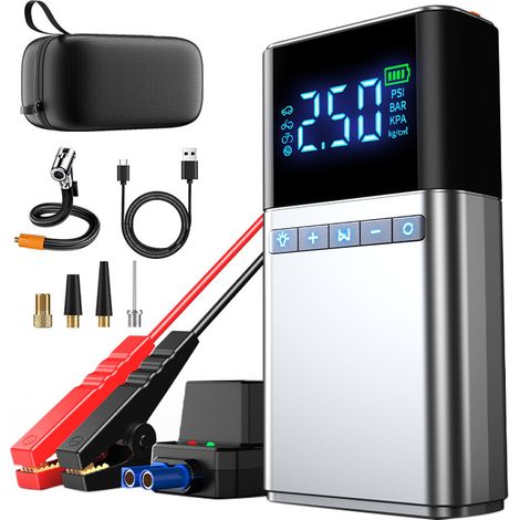 Starthilfeset für Autobatterien, 1500 A, 12 V, tragbar, Starthilfeset für Autobatterien (1/5)