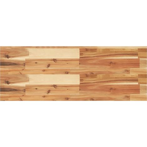 Étagère murale,Étagère flottante 100x30x4 cm acacia massif finition à l'huile CFW38485 (1/5)