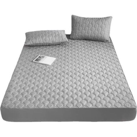 Protège-Matelas Imperméable 90x200 cm – Coton/Polyester, Anti-Poussière et Anti-Urine, Housse Drap pour Hôtel ou Maison (1/5)
