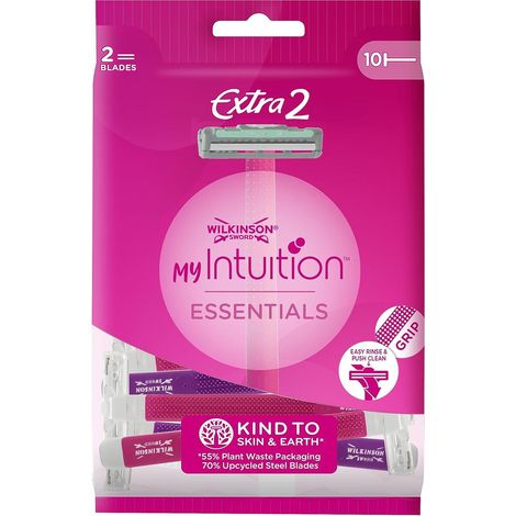 RASOIO WILKINSON EXTRA2 ESSENTIAL A 2 LAME CONFEZIONE DA 10 PEZZI