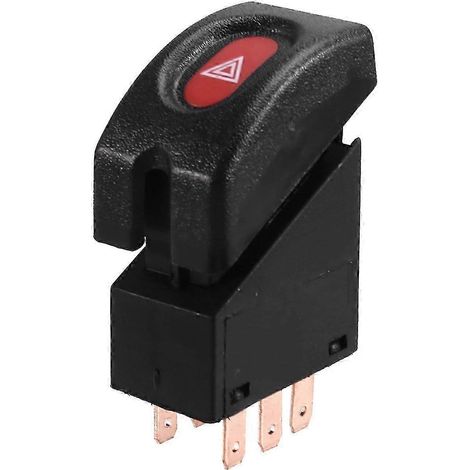 Interruptor de luces de emergencia para coche 6240140 para Opel Corsa 1993-2002 Interruptor de advertencia de emergencia Accesorios para coche Edición 0710