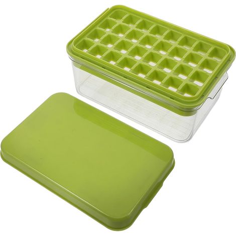 à Glaçons pour Congélateur avec Couvercle, Grand Modèle Vert (1/5)
