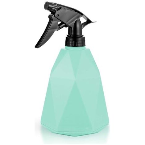 BUNTHAUS Flacon pulvérisateur en plastique Arrosoir à pression Buse réglable Récipient de liquide rechargeable Spray (Vert 600 ml) (1/5)