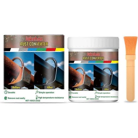 Peinture antirouille transformatrice - Décapant antirouille pour métaux et revêtement protecteur, facile et rapide à sécher (1/5)