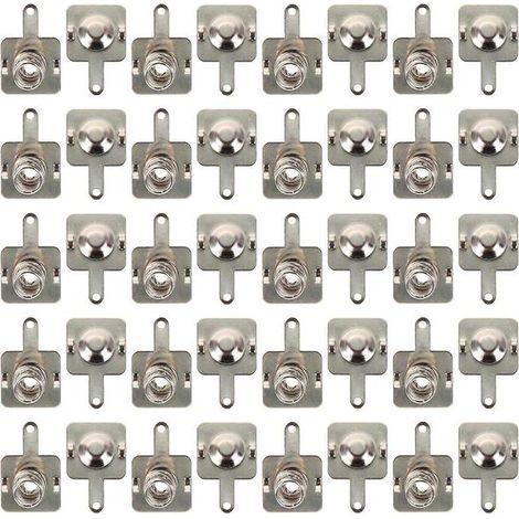 20 jeux de pièces de rechange pour chargeur de piles de télécommande : ressort de compression, ressort pour piles AA, plaque de contact pour piles (1/5)