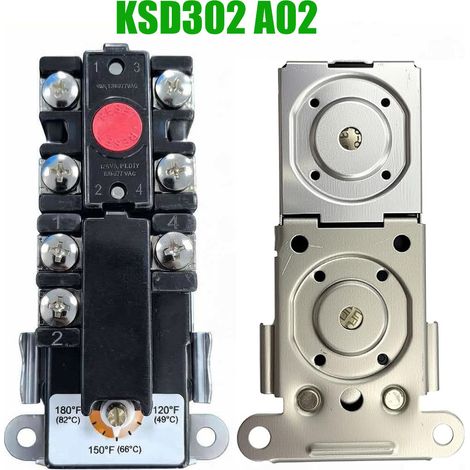 Thermostat KSD302-A02, Thermostat KSD302-A05 (82-66-49 degrés Celsius)