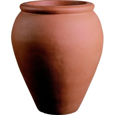 Orcio Liscio in resina Terracotta