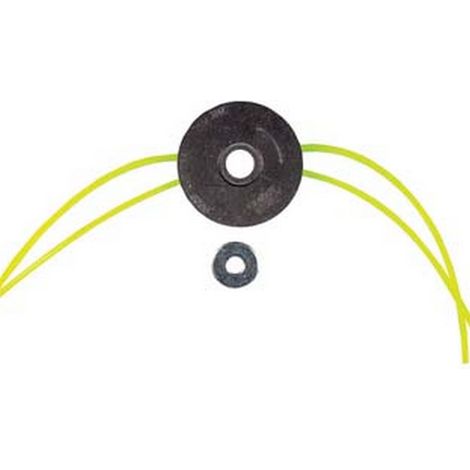 1PZ TESTINA PER DECESPUGLIATORE TARANTOLA ALLUMINIO UNIVERSALE - passo M10x1 SX